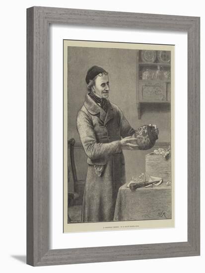 A Christmas Present-Henry Stacey Marks-Framed Giclee Print