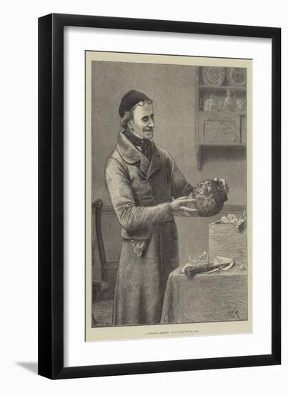 A Christmas Present-Henry Stacey Marks-Framed Giclee Print