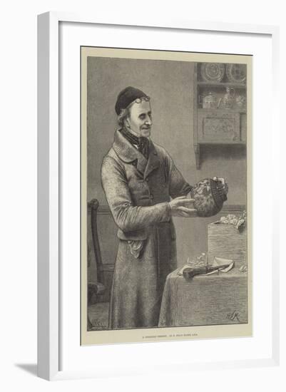 A Christmas Present-Henry Stacey Marks-Framed Giclee Print