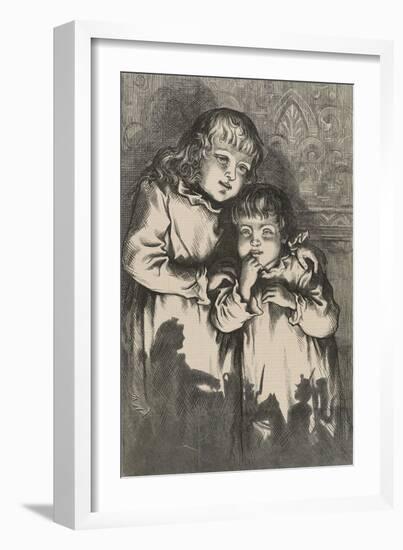 A Christmas Sketch - Five O'clock in the Morning, January 5, 1878 (Wood Engraving)-Thomas Nast-Framed Giclee Print