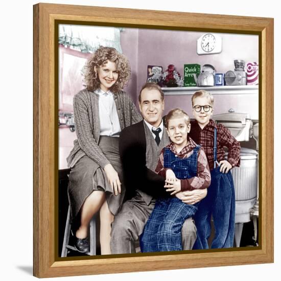 A Christmas Story, Melinda Dillon, Darren McGavin, Ian Petrella, Peter Billingsley, 1983-null-Framed Stretched Canvas