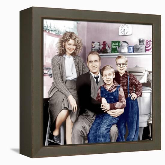 A Christmas Story, Melinda Dillon, Darren McGavin, Ian Petrella, Peter Billingsley, 1983-null-Framed Stretched Canvas