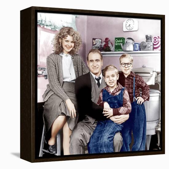 A Christmas Story, Melinda Dillon, Darren McGavin, Ian Petrella, Peter Billingsley, 1983-null-Framed Stretched Canvas