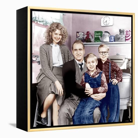 A Christmas Story, Melinda Dillon, Darren McGavin, Ian Petrella, Peter Billingsley, 1983-null-Framed Stretched Canvas