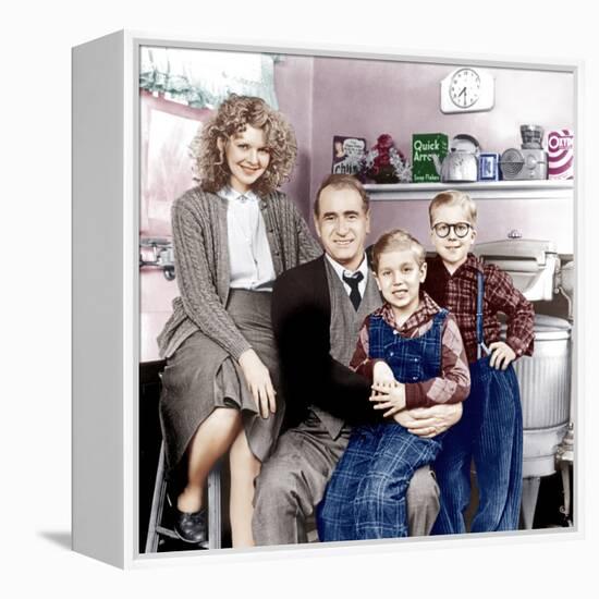 A Christmas Story, Melinda Dillon, Darren McGavin, Ian Petrella, Peter Billingsley, 1983-null-Framed Stretched Canvas