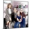 A Christmas Story, Melinda Dillon, Darren McGavin, Ian Petrella, Peter Billingsley, 1983-null-Mounted Photo