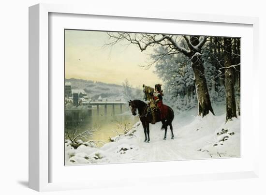 A Christmas Trumpet Call-Robert Assmus-Framed Giclee Print