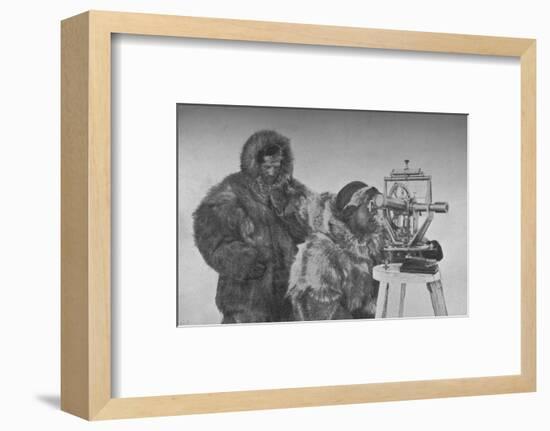 A Chronometer-Observation with the Theodolite', c1893-1896, (1897)-Unknown-Framed Photographic Print