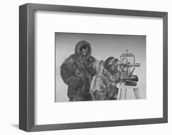 A Chronometer-Observation with the Theodolite', c1893-1896, (1897)-Unknown-Framed Photographic Print