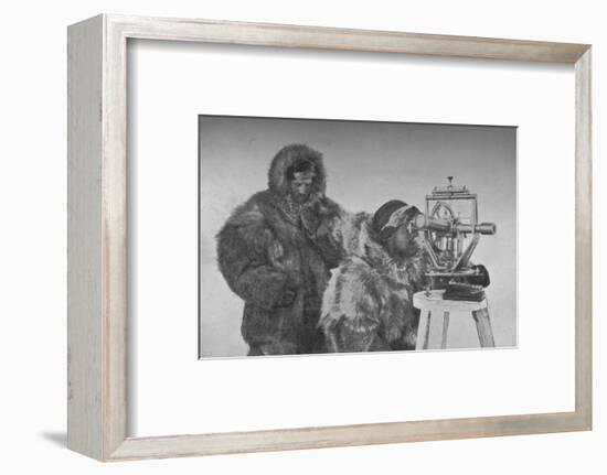 A Chronometer-Observation with the Theodolite', c1893-1896, (1897)-Unknown-Framed Photographic Print