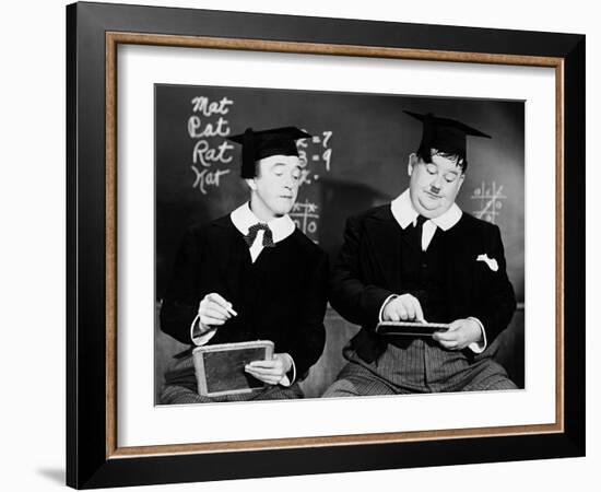 A Chump at Oxford, 1940-null-Framed Photographic Print