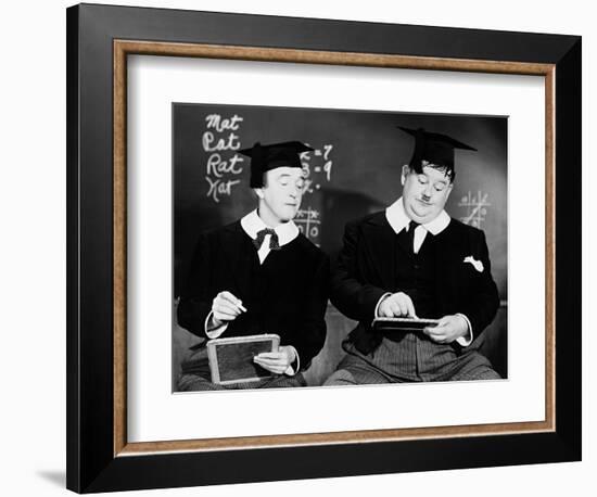 A Chump at Oxford, 1940-null-Framed Photographic Print