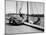 A Citroën 2CV on the Quay at a Harbour, C1957-null-Mounted Photographic Print