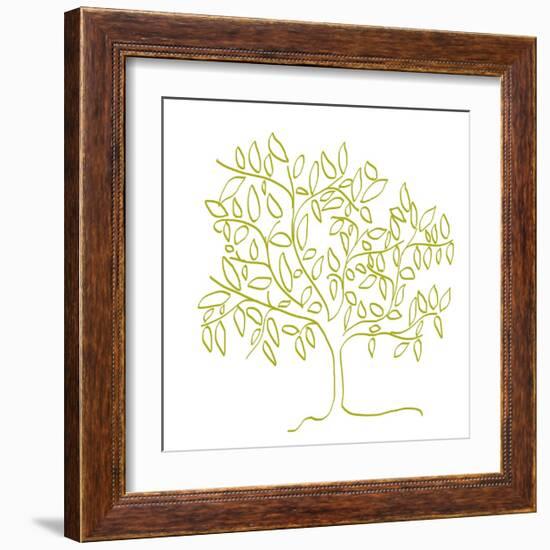 A Citron Tree-Jan Weiss-Framed Art Print