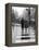 A City Street on a Rainy Day : the Location Is Manchester-Henry Grant-Framed Premier Image Canvas