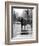 A City Street on a Rainy Day : the Location Is Manchester-Henry Grant-Framed Photographic Print