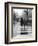 A City Street on a Rainy Day : the Location Is Manchester-Henry Grant-Framed Photographic Print