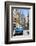 A Classic Car Parked on Street Next to Colonial Buildings with Former Parliament Building-Sean Cooper-Framed Photographic Print