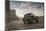 A classic Chevrolet car on the Malecon in Havana, Cuba.-Alex Saberi-Mounted Photographic Print