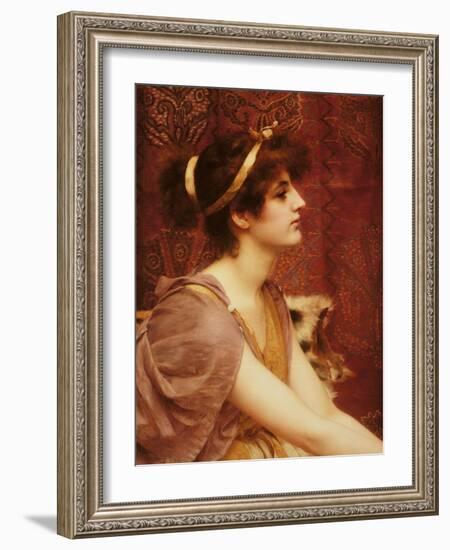 A Classical Beauty, 1892-John William Godward-Framed Giclee Print