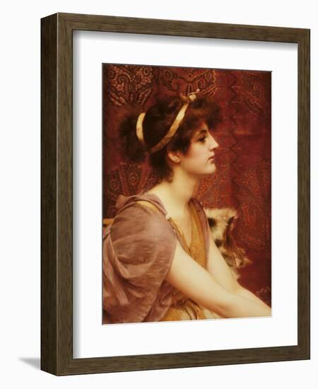 A Classical Beauty, 1892-John William Godward-Framed Giclee Print