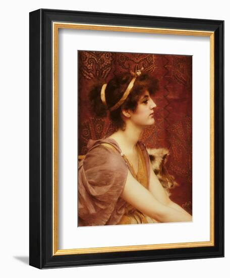 A Classical Beauty, 1892-John William Godward-Framed Giclee Print