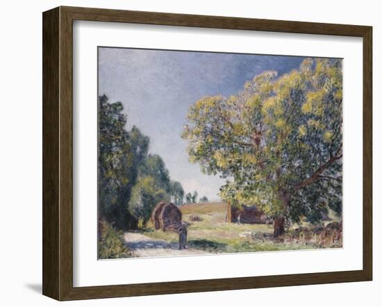 A Clearing in a Forest, 1895-Alfred Sisley-Framed Giclee Print