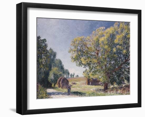 A Clearing in a Forest, 1895-Alfred Sisley-Framed Giclee Print