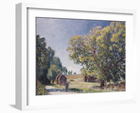 A Clearing in a Forest, 1895-Alfred Sisley-Framed Giclee Print