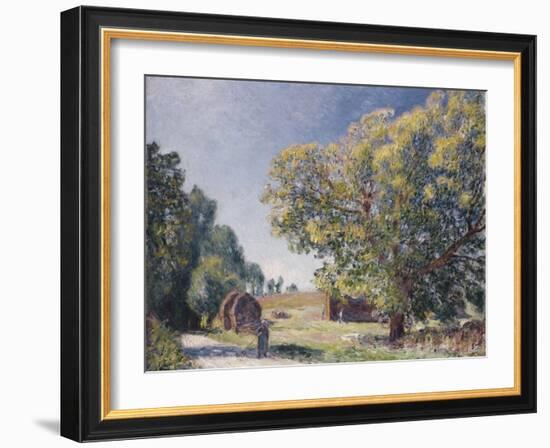 A Clearing in a Forest, 1895-Alfred Sisley-Framed Giclee Print