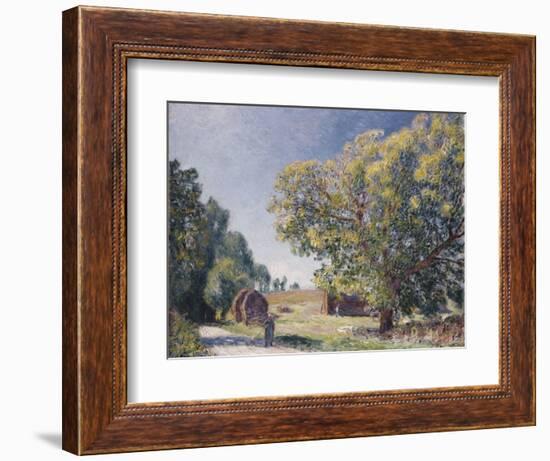 A Clearing in a Forest, 1895-Alfred Sisley-Framed Giclee Print