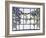 A 'Clematis' Leaded Glass Three-Sectioned Skylight, Akron, Ohio, Circa 1915-Maurice Bouval-Framed Giclee Print