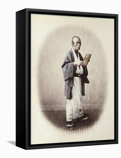 A Clerk, C.1868-Felice Beato-Framed Premier Image Canvas