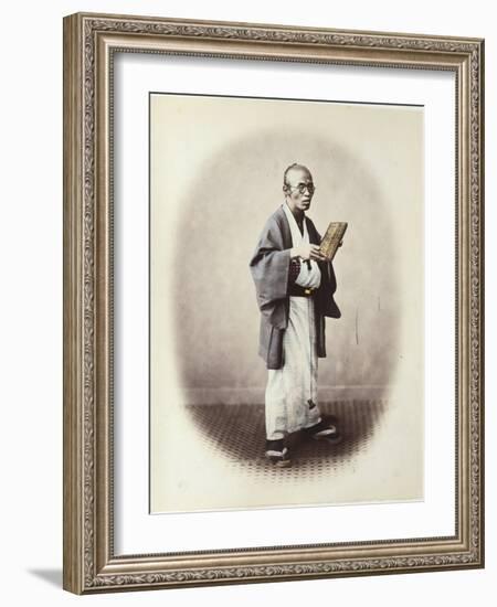 A Clerk, C.1868-Felice Beato-Framed Photographic Print