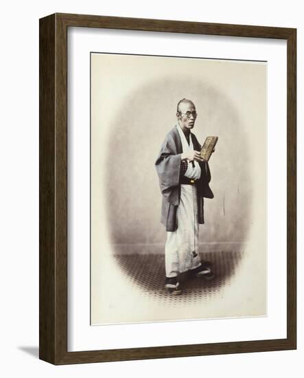 A Clerk, C.1868-Felice Beato-Framed Photographic Print