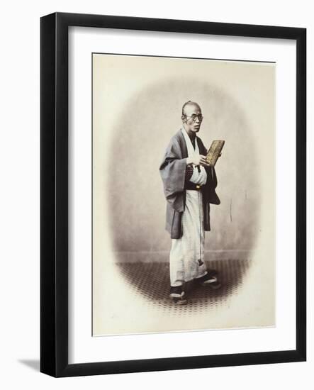 A Clerk, C.1868-Felice Beato-Framed Photographic Print