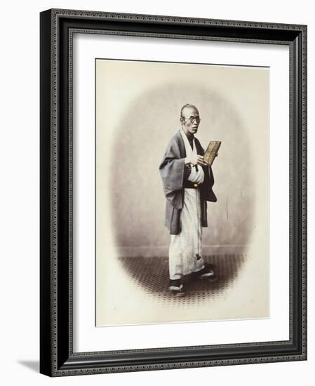 A Clerk, C.1868-Felice Beato-Framed Photographic Print