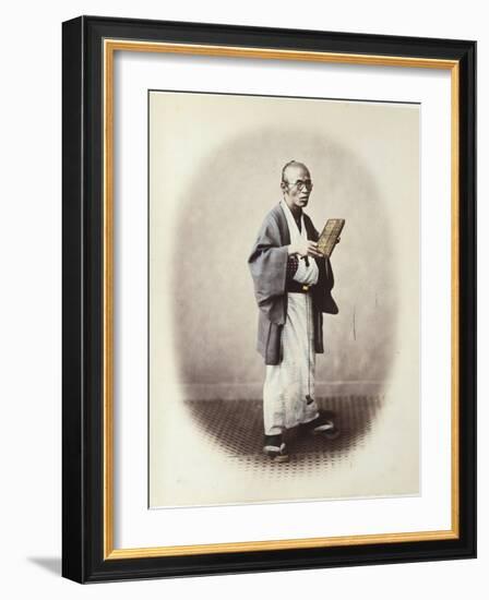 A Clerk, C.1868-Felice Beato-Framed Photographic Print