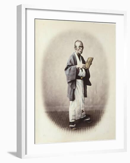 A Clerk, C.1868-Felice Beato-Framed Photographic Print