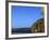 A Climber Tackles a Difficult Route on the Cliffs Near Sennen Cove, Cornwall, England-David Pickford-Framed Photographic Print