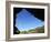 A Climber Tackles an Overhanging Climb in the Mascun Canyon, Rodellar, Aragon, Spain, Europe-David Pickford-Framed Photographic Print