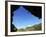 A Climber Tackles an Overhanging Climb in the Mascun Canyon, Rodellar, Aragon, Spain, Europe-David Pickford-Framed Photographic Print