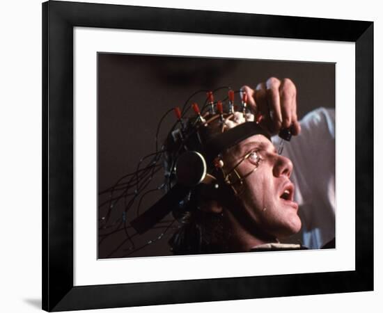 A CLOCKWORK ORANGE, 1971 directed by STANLEY KUBRICK with Malcolm McDowell (photo)-null-Framed Photo