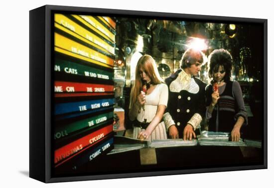 A Clockwork Orange, Gillian Hills, Malcolm Mcdowell, Barbara Scott, 1971-null-Framed Stretched Canvas