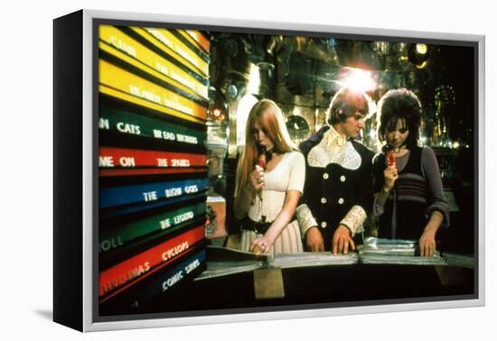 A Clockwork Orange, Gillian Hills, Malcolm Mcdowell, Barbara Scott, 1971-null-Framed Stretched Canvas