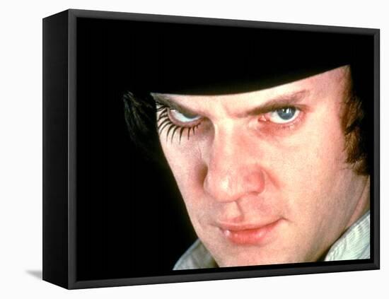A Clockwork Orange, Malcolm McDowell, 1971-null-Framed Stretched Canvas