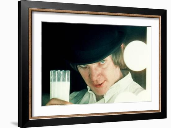 A Clockwork Orange, Malcolm Mcdowell, 1971-null-Framed Premium Photographic Print