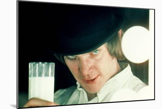 A Clockwork Orange, Malcolm Mcdowell, 1971-null-Mounted Premium Photographic Print