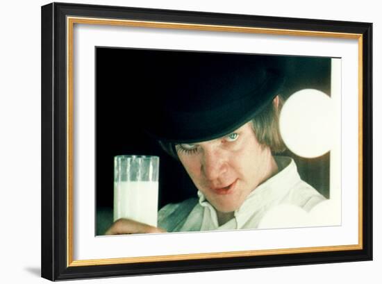 A Clockwork Orange, Malcolm Mcdowell, 1971-null-Framed Premium Photographic Print