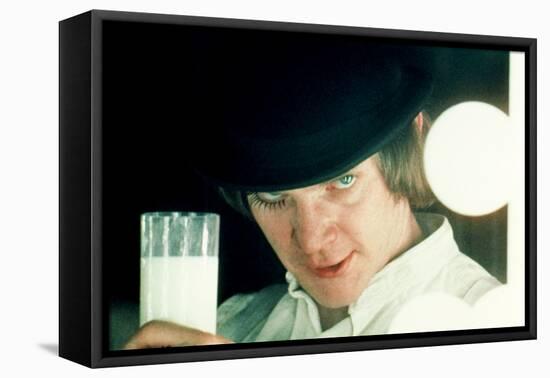 A Clockwork Orange, Malcolm Mcdowell, 1971-null-Framed Stretched Canvas